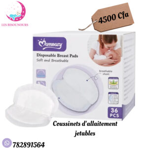 coussinets d'allaitement jetables momeasy