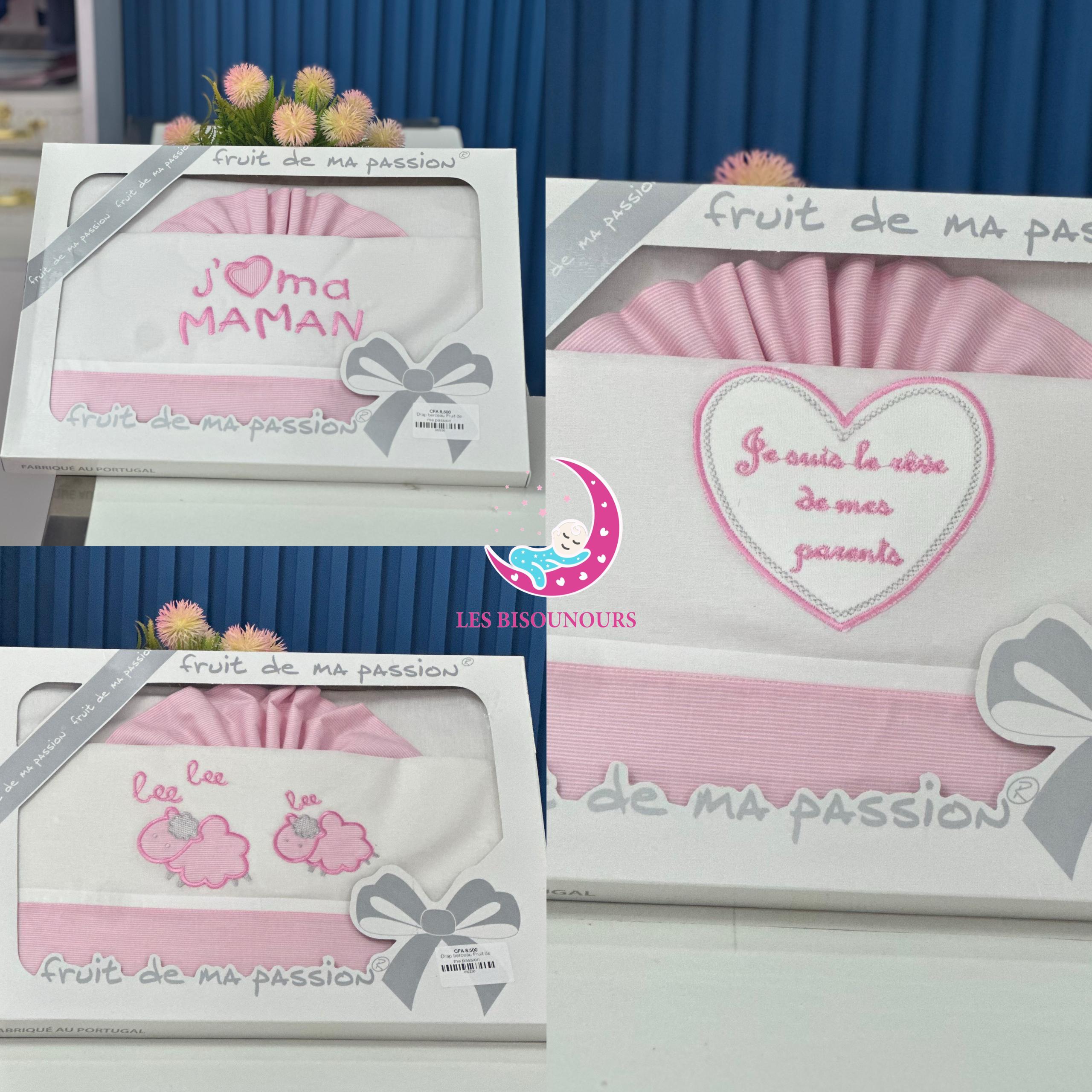 Coffrets Draps berceau fruit de ma passion – Image 2